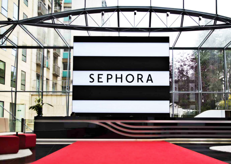 Indoor LED Display For Sephora New Headquarters Building, France